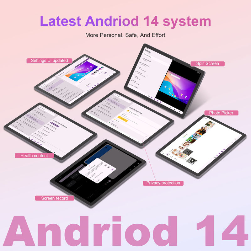 C Idea Android 14 FHD Screen Tablet 8+128GB 11 Inch Tablet PC Đối với thanh thiếu niên trưởng thành P1300