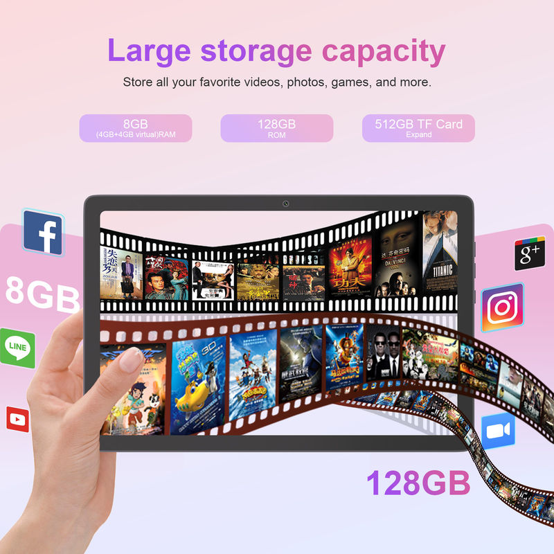 C Idea Android 14 FHD Screen Tablet 8+128GB 11 Inch Tablet PC Đối với thanh thiếu niên trưởng thành P1300