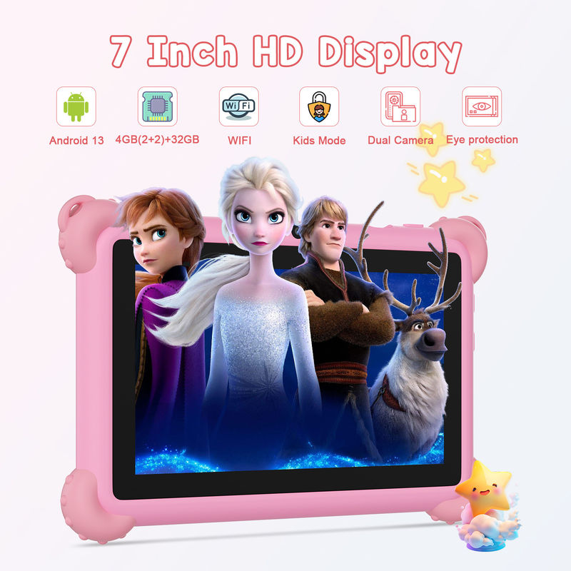 C Idea Android 13 Kids Tablet 4 ((2+2) + 32GB Tablet giáo dục cho sinh viên CM91