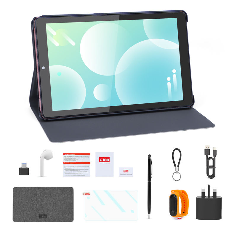 C ý tưởng Android Tablet 800x1280 IPS Màn hình SIM Hỗ trợ 9 Inch Tablet PC With Case CM935 màu hồng