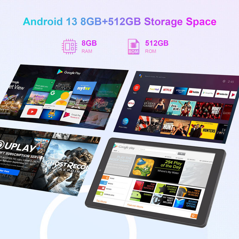 C Idea Android Tablet 800x1280 IPS Screen Smart Tablet PC Với Sim Cho Giáo dục CM935 Đen