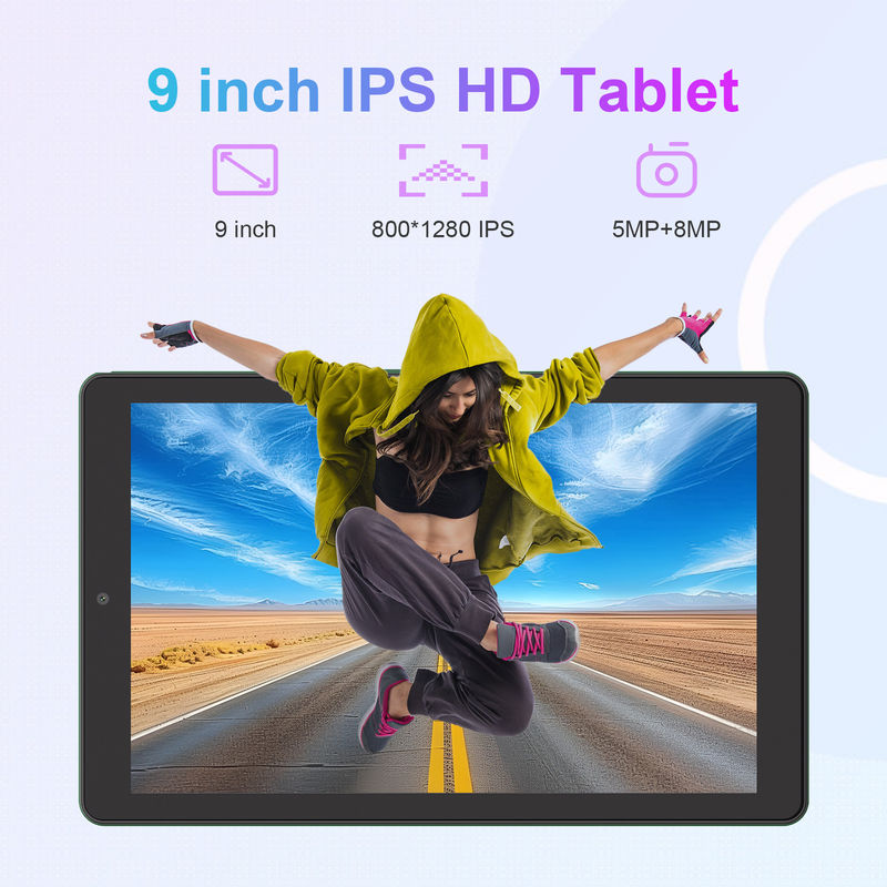 C Idea 9 Inch Education Tablet 800x1280 IPS Touch Screen Tablet Với bút stylus CM935 màu xanh lá cây