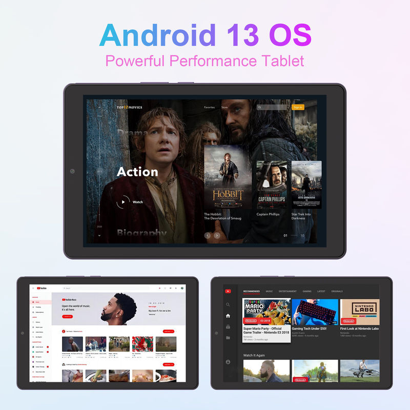 C Idea 9 Inch Tablet 5MP + 8MP Tablet giáo dục cho sinh viên CM935 màu tím