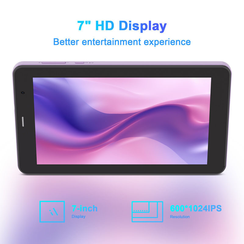 C Idea Android 13 Với 6000mAh 7 Inch Tablet Tablet PC giáo dục với bút CM518 Pro Purple