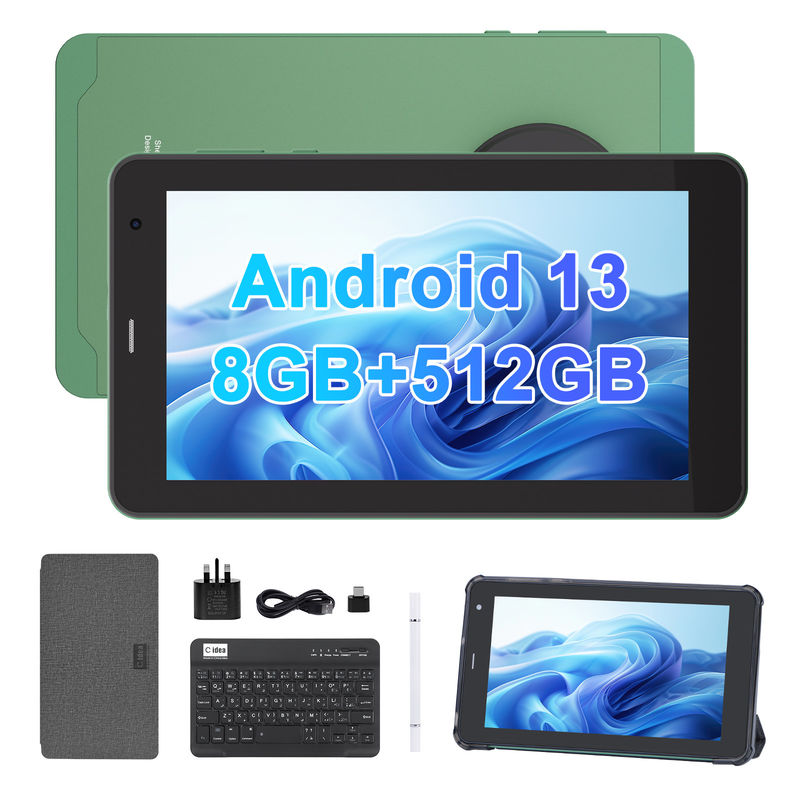 C Idea 7 Inch Tablet Với SIM Wifi Android Smart Tablet PC Cho Giáo dục CM518 Pro Xanh