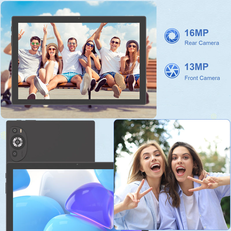 C Idea 10.1 Inch Wifi Android Tablet giáo dục với Sim hỗ trợ bàn phím M8200 Plus màu đen