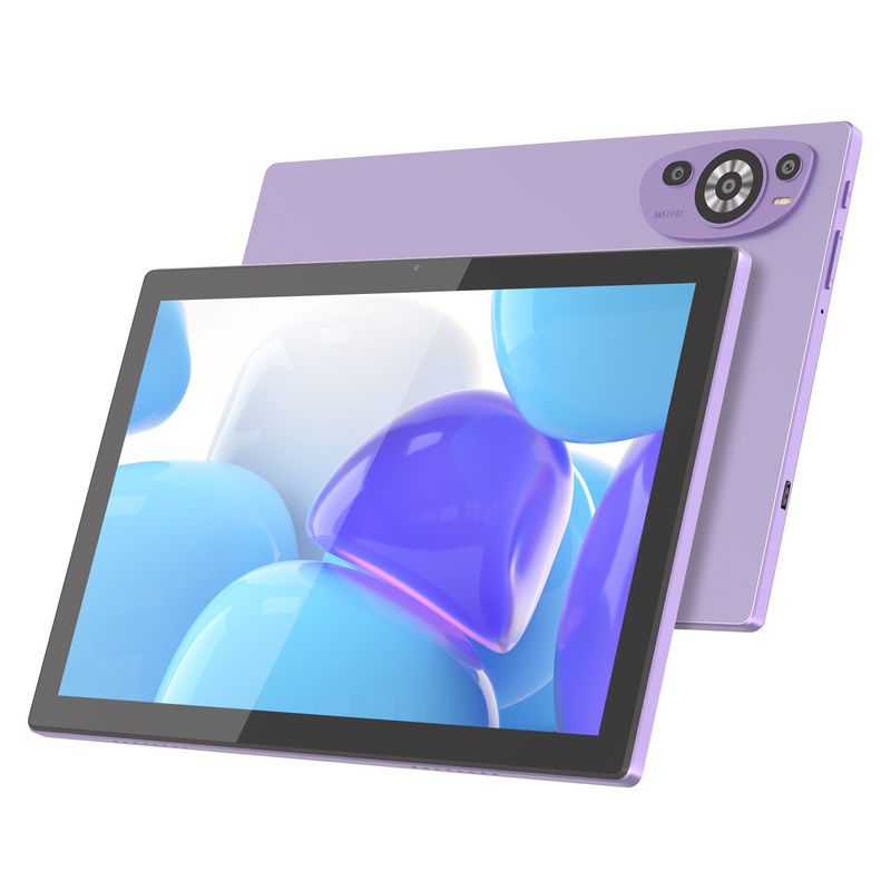 C Idea Android 14 Tab 512GB Tablet giáo dục cho sinh viên với bàn phím Cm8200plus màu tím