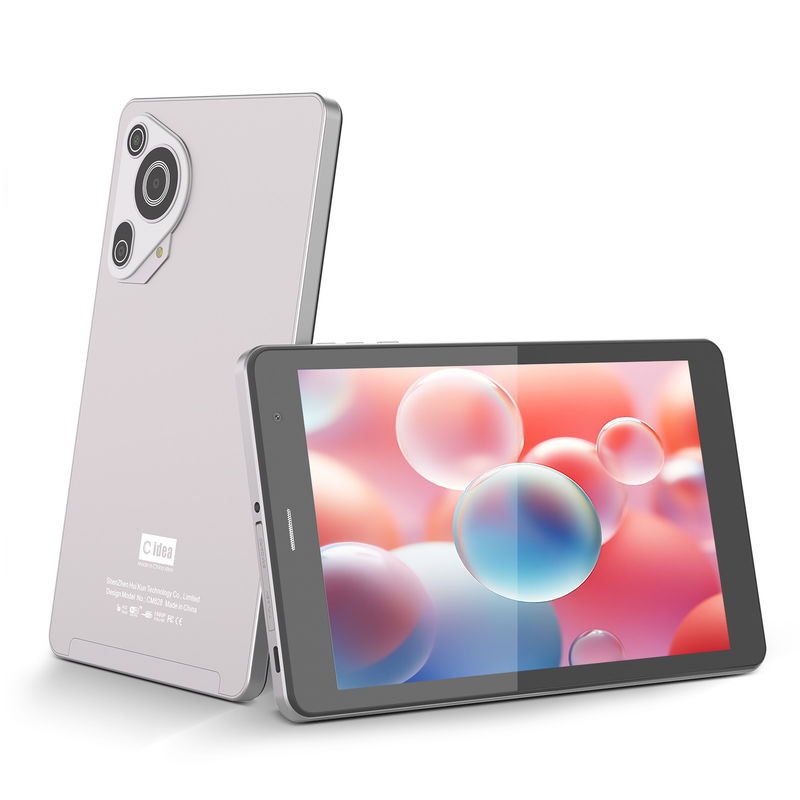 C Idea ODM 8 Inch 512GB pin dài Camera kép xử lý Octa-Core Android Tablet PC với vỏ cho sinh viên CM828 bạc