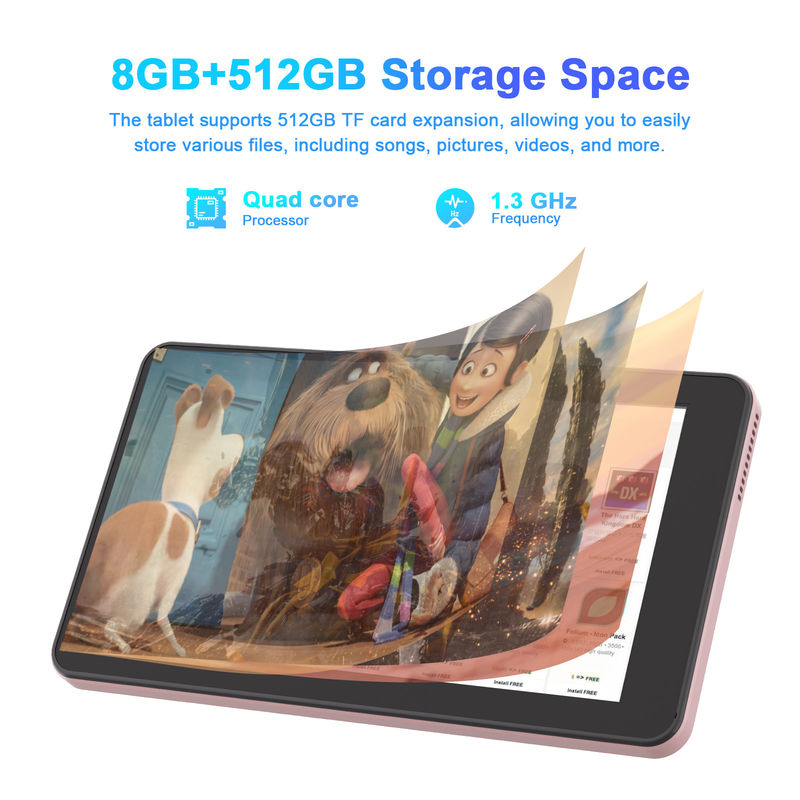 C Idea 7 Inch Android Tab, 8 + 512GB, Quad Core, Tablet giáo dục hoàn hảo cho sinh viên