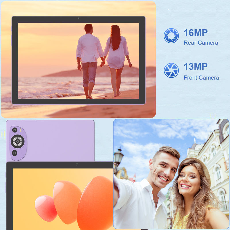 C Idea 10 inch Android 14 Tablet giáo dục 512GB cho sinh viên với hỗ trợ SIM CM8200Plus Purple