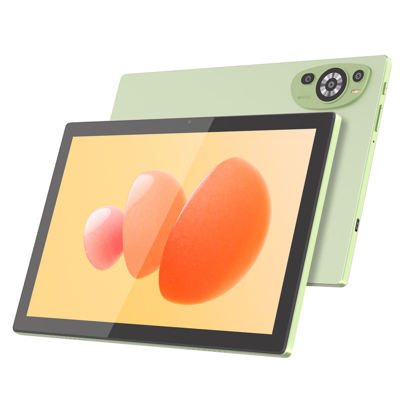 C Idea WIFI Android 14 TF Cất trữ 512GB Máy tính bảng màn hình cảm ứng với bàn phím và chuột CM8200plus Xanh