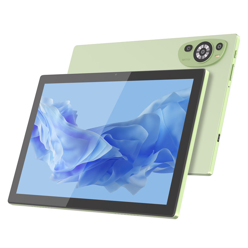C Idea WIFI Android 14 Máy tính bảng màn hình cảm ứng với bàn phím và chuột CM8200plus Xanh