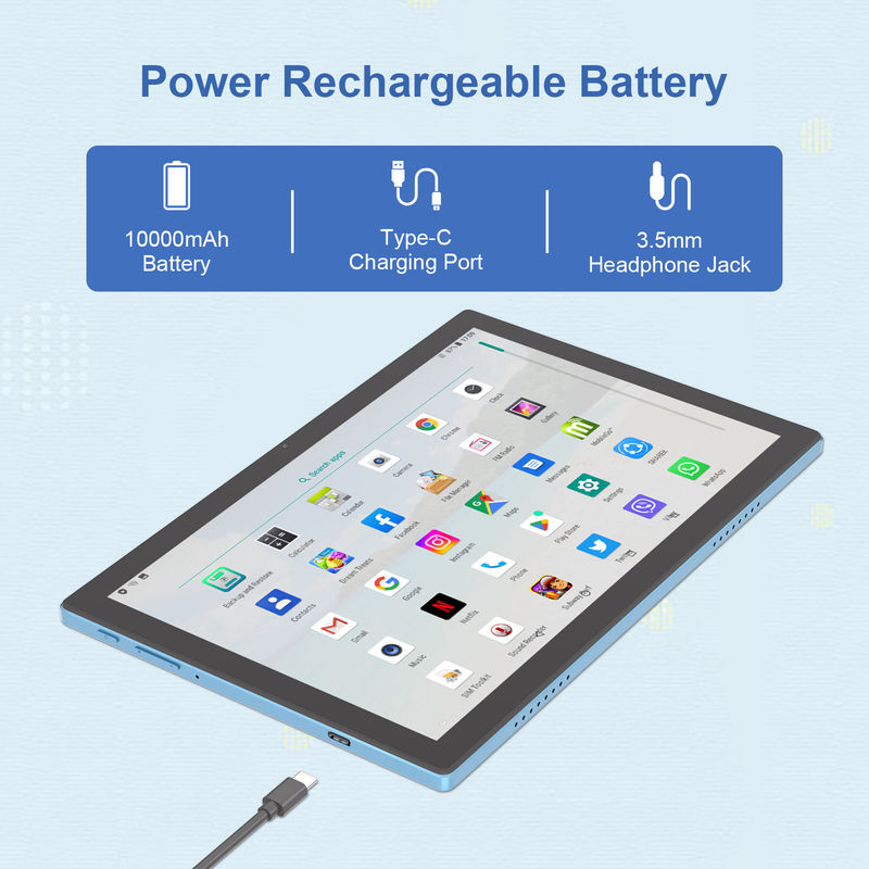 C Idea Android 14 màn hình cảm ứng 10.1 Inch Tablet With Pen CM8200plus Blue