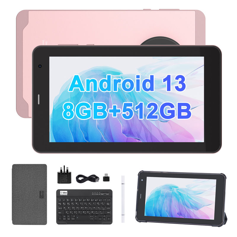 C Idea 7 Inch Tablet Với SIM Wifi Android Tablet PC CM518 Pro Hồng