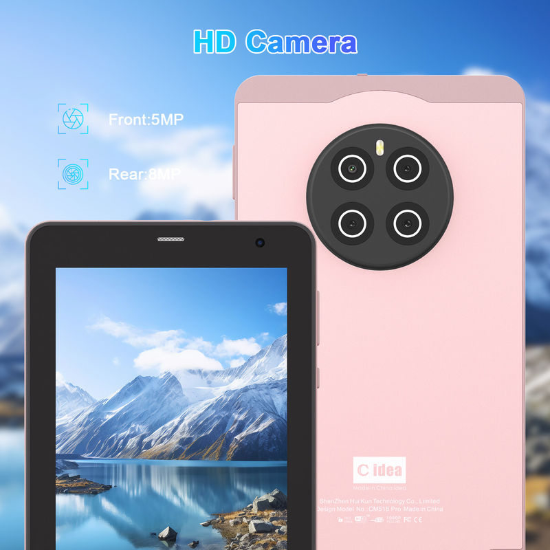 C Idea 7 Inch Tablet Với SIM Wifi Android Tablet PC CM518 Pro Hồng