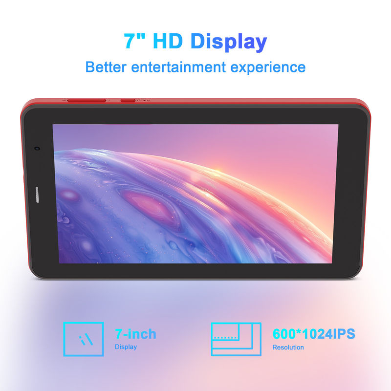 C Idea Android 13 Tablet Với SIM Wifi 7 Inch Touch Screen Tablet CM518 Pro Đỏ