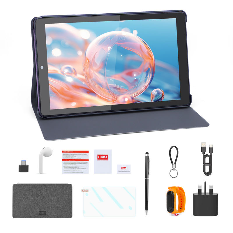 C Idea 9 Inch Tablet 5MP + 8MP Tablet giáo dục cho thanh thiếu niên với bút CM935 màu tím