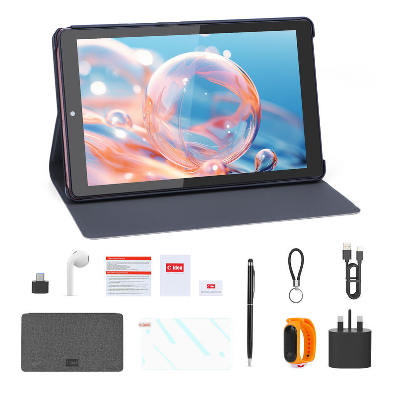 C ý tưởng Android Tablet 5G SIM hỗ trợ 9 Inch Tablet PC với Case và Pen CM935 màu hồng