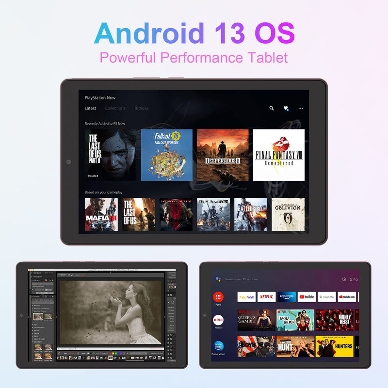C ý tưởng Android Tablet 5G SIM hỗ trợ 9 Inch Tablet PC với Case và Pen CM935 màu hồng