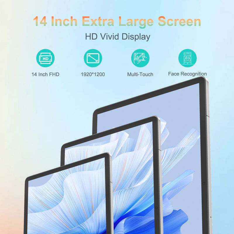 C Idea 14 Inch Tablet 5G Touch Screen Tablet Cho Học sinh CM14000 Plus Xám