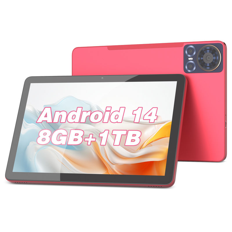 C Idea Tablet 10.1 Inch 5G LTE Tablet Touch Screen Tablet PC cho giải trí CM8300 Plus Đỏ