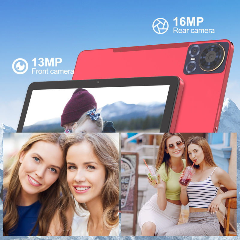 C Idea Tablet 10.1 Inch 5G LTE Tablet Touch Screen Tablet PC cho giải trí CM8300 Plus Đỏ