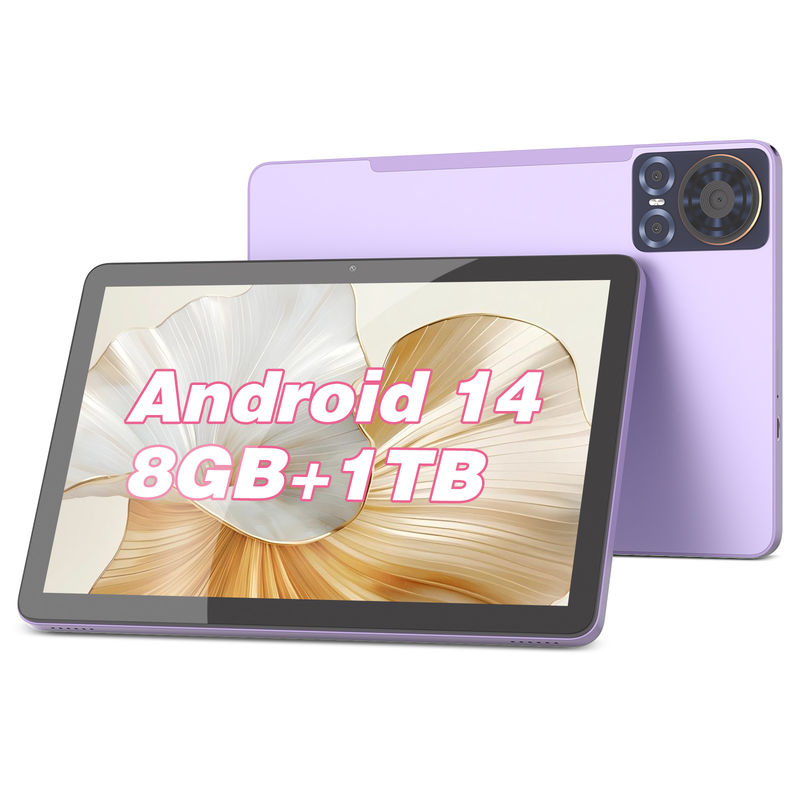 C ý tưởng máy tính bảng 5G với camera kép 10 inch máy tính bảng cho giáo dục CM8300 Plus màu tím