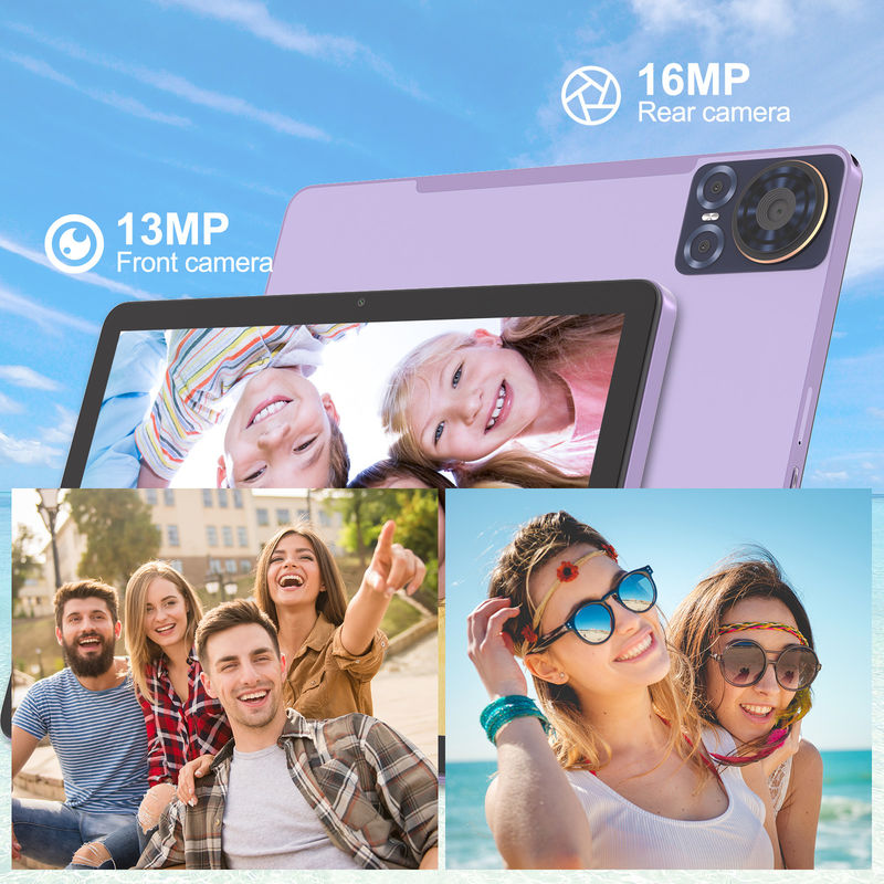 C ý tưởng máy tính bảng 5G với camera kép 10 inch máy tính bảng cho giáo dục CM8300 Plus màu tím