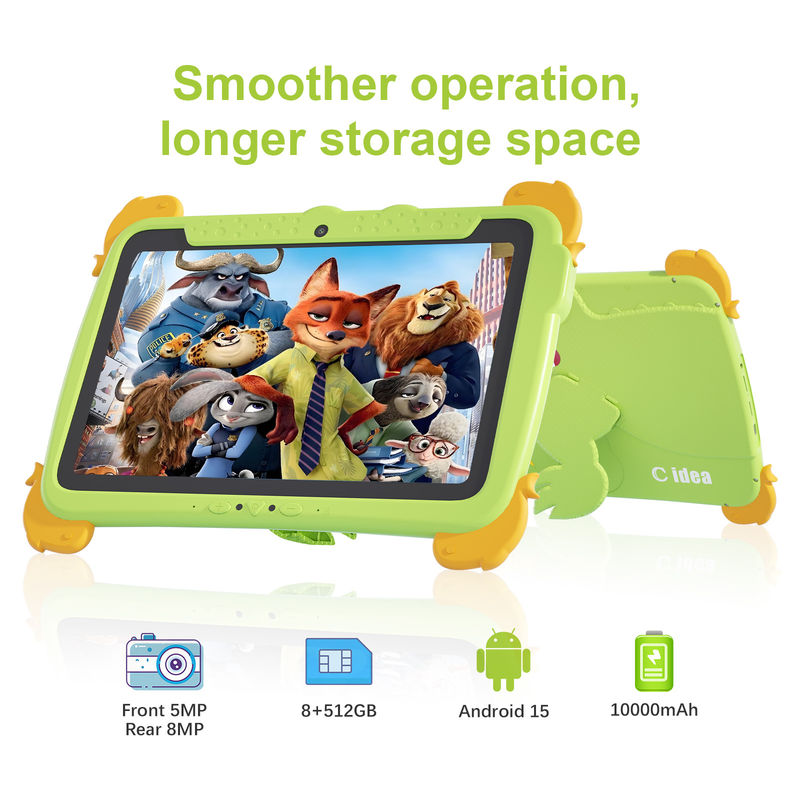 C Ý tưởng 10.1 inch Máy tính bảng Android 8GB RAM 512GB ROM Tablet KidsPad CM10000Plus
