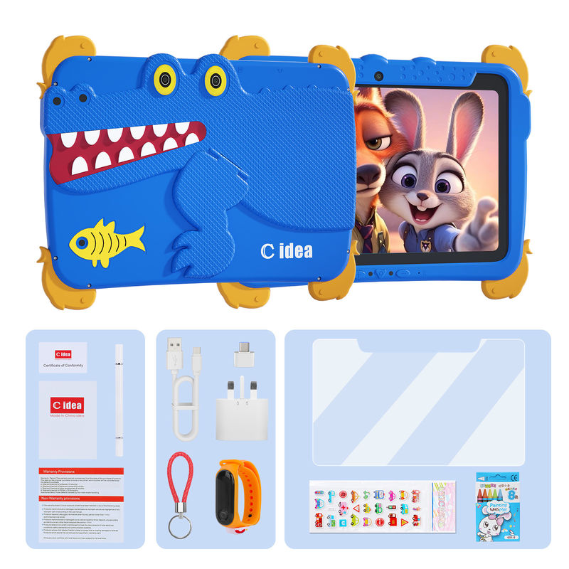 C ý tưởng 10,1 inch Tablet Kidspad Android 15 Quad-Core Processor và Parental Controls CM10000plus