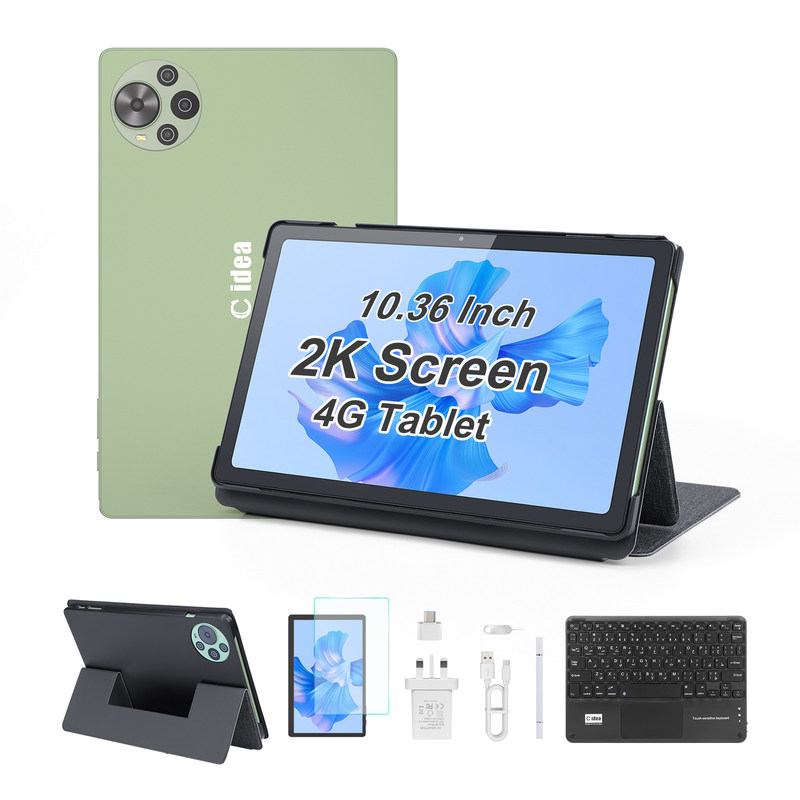 Máy tính bảng C idea 10.36 inch Android 14, Máy tính bảng giáo dục cho học sinh với chức năng SIM kép