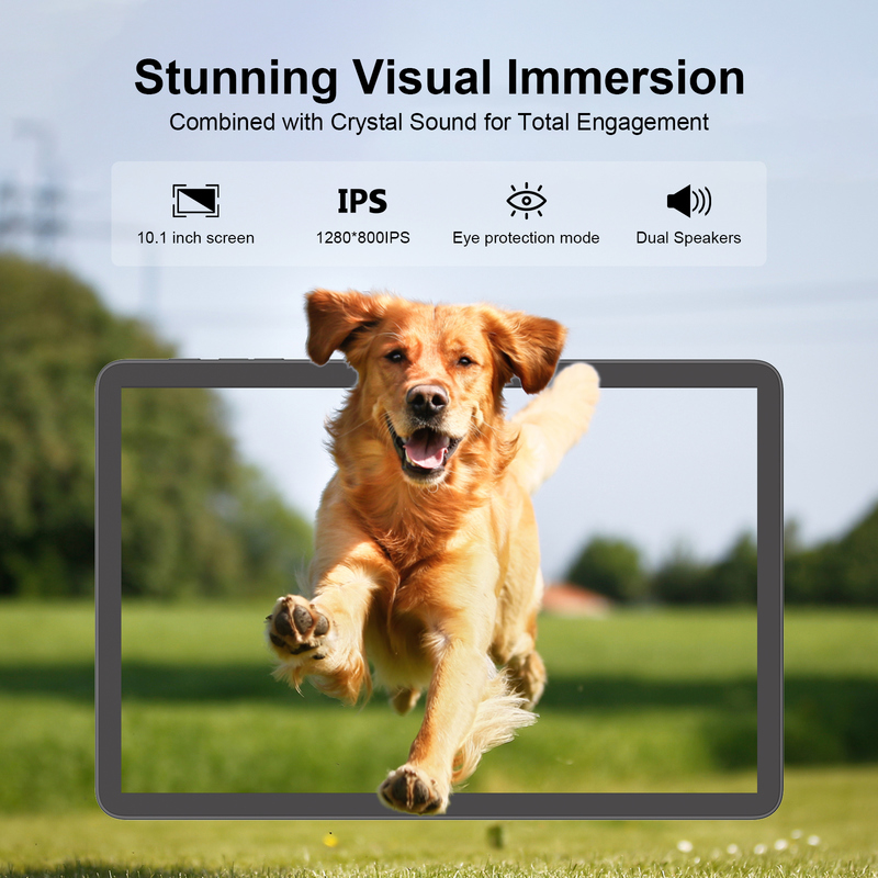 Máy tính bảng C Idea 10.1 inch Android 15 với bàn phím và chuột CM8800plus Xám