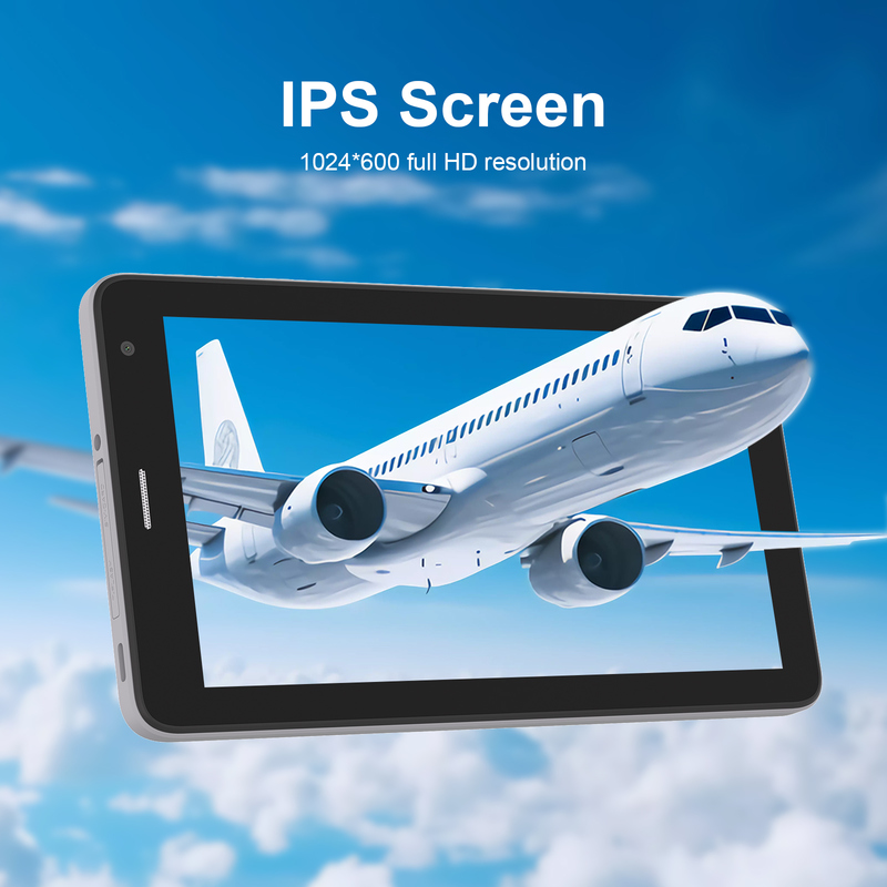 Máy tính bảng C idea 7 inch Wifi kèm ốp, bộ nhớ 8+256GB, bộ xử lý Quad Core, màn hình IPS cảm ứng 600x1024 CM528 Xám