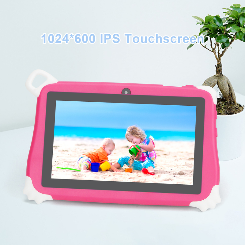 Máy tính bảng C Idea Android 15 cho trẻ em 8+256GB, Máy tính bảng giáo dục Kidspad với Ứng dụng thân thiện CM86 màu hồng
