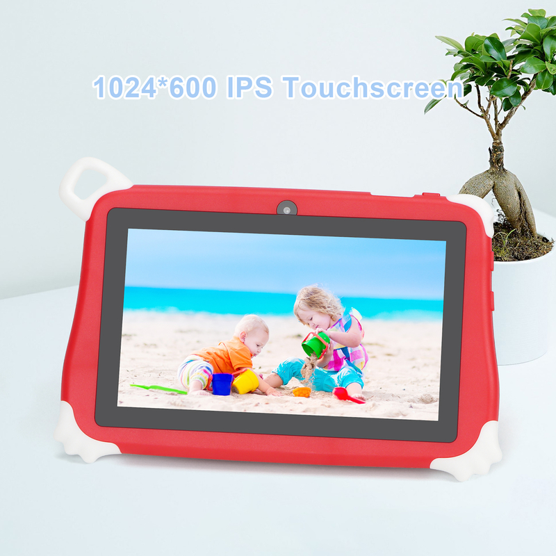 Máy tính bảng C Idea Android 15 cho trẻ em 8+256GB, Máy tính bảng giáo dục Kidspad với Ứng dụng thân thiện CM86 màu đỏ