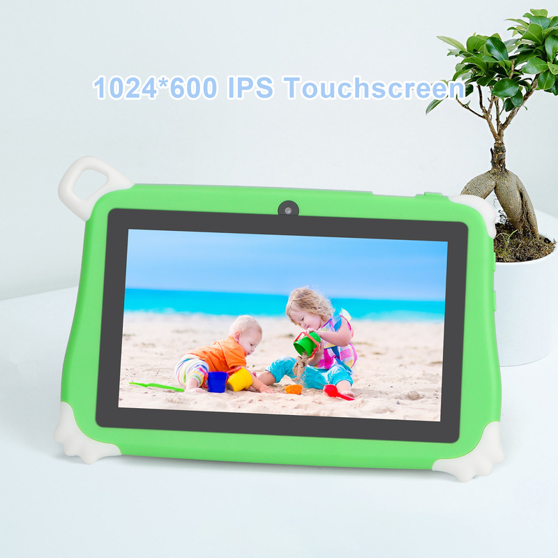 Máy tính bảng Android 15 C Idea cho trẻ em 8+256GB, Máy tính bảng giáo dục Kidspad với Ứng dụng thân thiện CM86 màu xanh lá