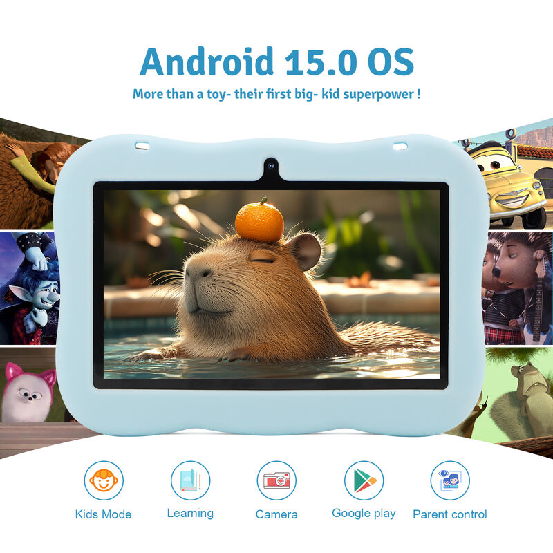 C ý tưởng thanh thiếu niên 7 Inch Tablet Android 15 với khe cắm thẻ tf, WiFi, 6GB + 128GB, 1024 * 600 IPS incell CM66