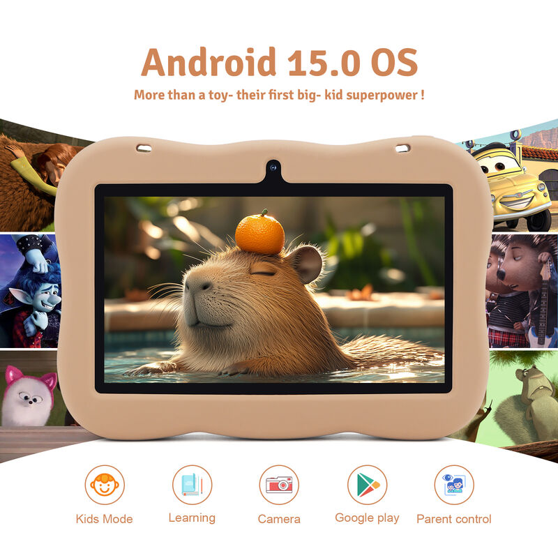 C ý tưởng thanh thiếu niên 7 Inch Tablet Android 15 với khe cắm thẻ tf, WiFi, 6GB + 128GB, 1024 * 600 IPS incell CM66