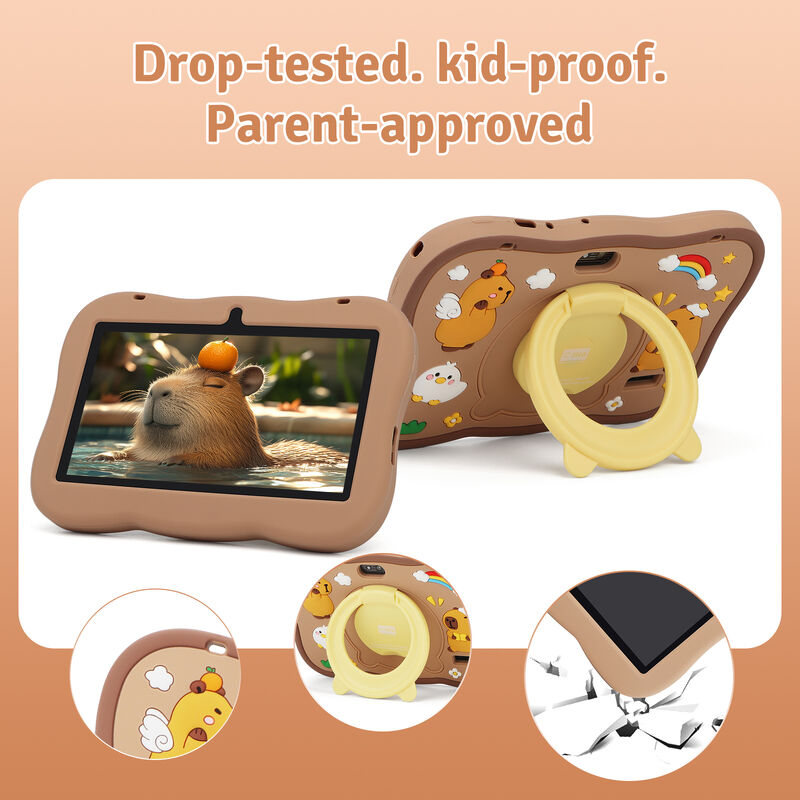 C ý tưởng thanh thiếu niên 7 Inch Tablet Android 15 với khe cắm thẻ tf, WiFi, 6GB + 128GB, 1024 * 600 IPS incell CM66