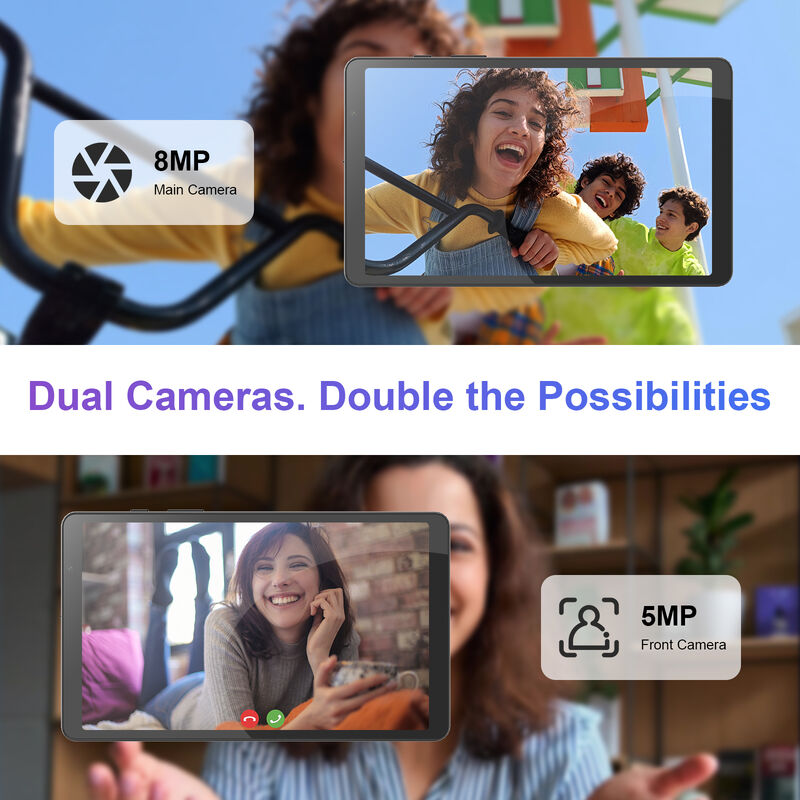 C ý tưởng 8 Inch Smart Tablet PC Với bàn phím 8GB RAM + 512 ROM 800 * 1340 IPS Incell màn hình cảm ứng màn hình hiển thị CM866 ĐEN