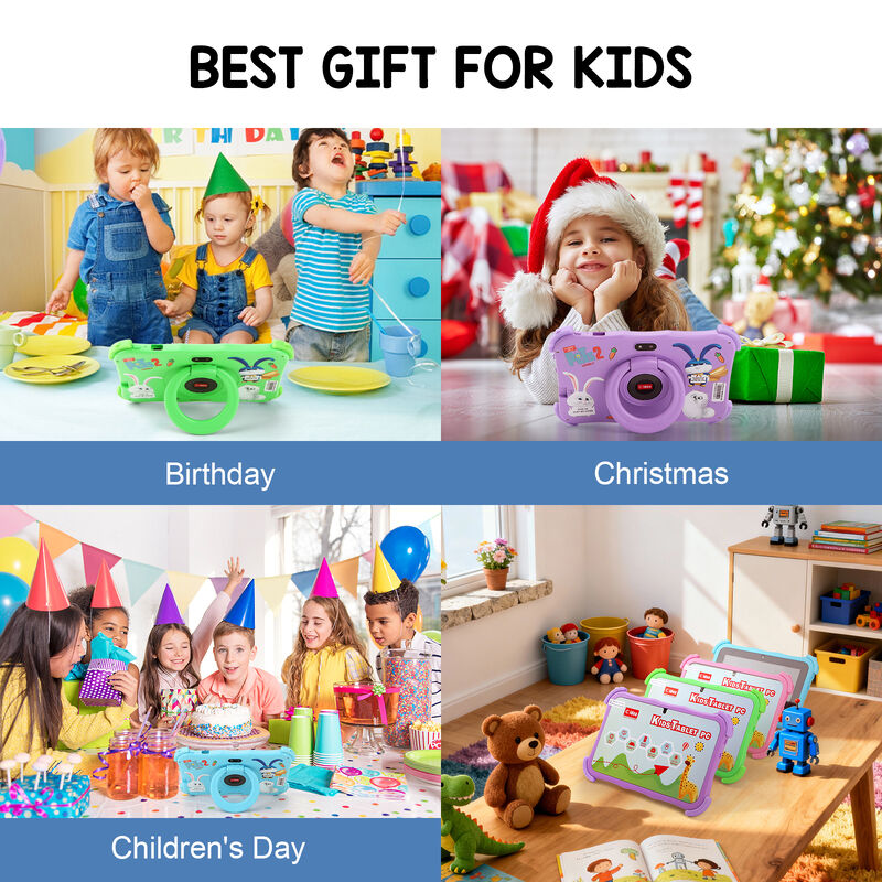 C ý tưởng thanh thiếu niên 7 Inch Tablet Android 16 với khe cắm thẻ tf, WiFi, 8GB + 256GB, 1024 * 600 CM89