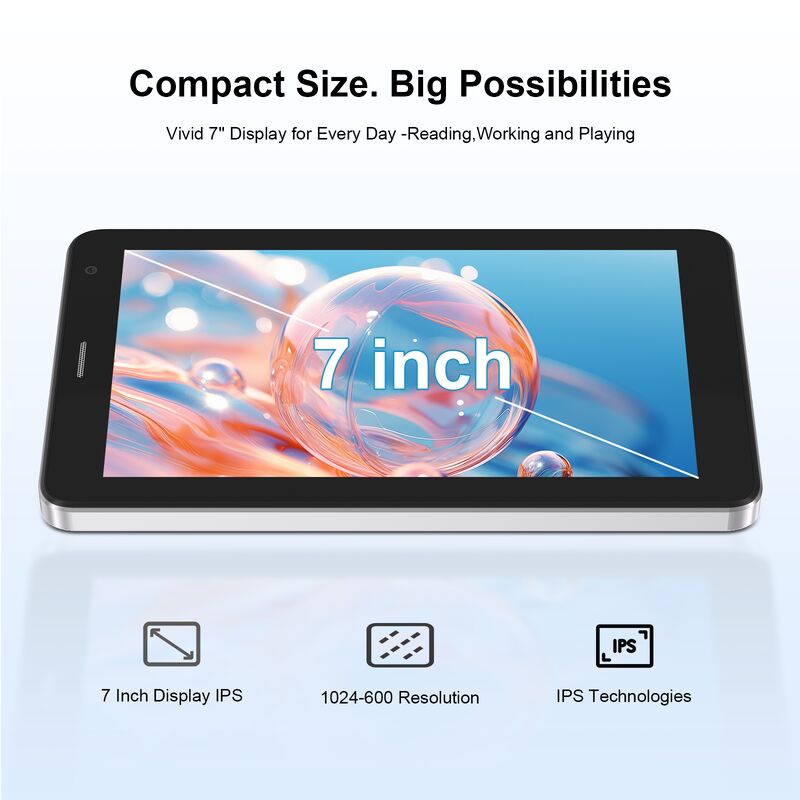 C ý tưởng 7 Inch Android Smart Tablet 8+256GB 8*CortexTm-A53 WiFi Tablet HD Touch Screen CM517 không khí
