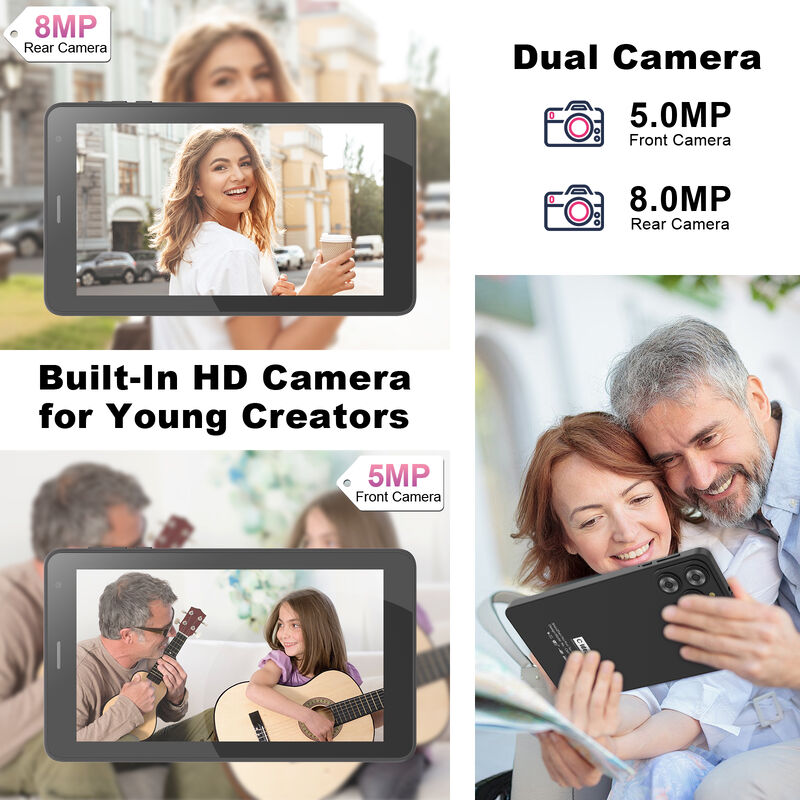 C Idea Tablet PC 7 Inch 8GB RAM 256GB ROM Android 15 Wi-Fi Máy tính bảng kinh doanh máy ảnh kép (CM517)